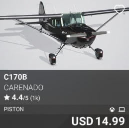 C170B by Carenado. USD $14.99