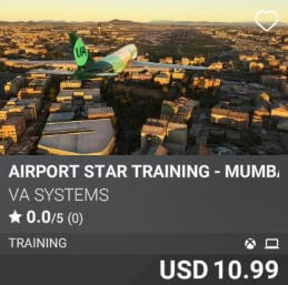 Airport STAR Training - Mumbai (VABB) by VA SYSTEMS. USD $10.99