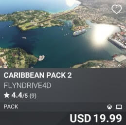 Caribbean Pack 2 by flyndrive4d. USD $19.99