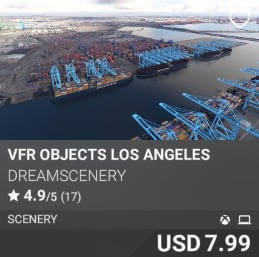 VFR Objects Los Angeles by Dreamscenery. USD $7.99