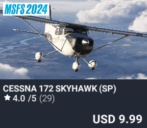 Cessna 172 Skyhawk (SP) by Asobo Studio. USD $9.99