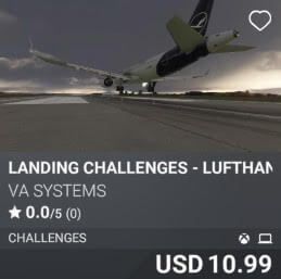 Landing Challenges - Lufthansa - Vol 1 by VA SYSTEMS. USD $10.99