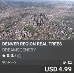 Denver Region Real Trees by Dreamscenery. USD $4.99