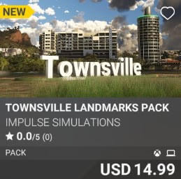 Townsville Landmarks Pack by Impulse Simulations. USD $14.99