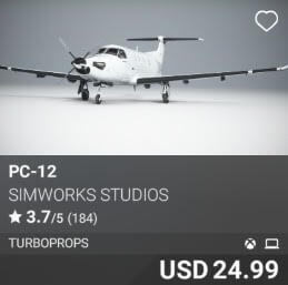 PC-12 by SimWorks Studios. USD $24.99