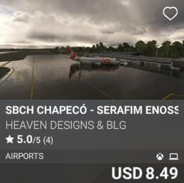 SBCH Chapecó - Serafim Enoss Bertaso Airport by HEAVEN DESIGNS & BLG. USD $8.49