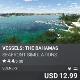 Vessels: The Bahamas by Seafront Simulations. USD $12.99