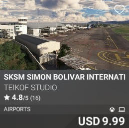 SKSM Simon Bolivar International Airport by TEIKOF STUDIO. USD $9.99