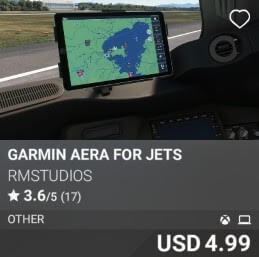 GARMIN AERA FOR JETS by RMSTUDIOS. USD $4.99