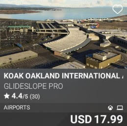 KOAK Oakland International Airport by Glideslope Pro. USD $17.99