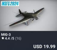 MiG-3 by DeimoS Inc. USD $19.99