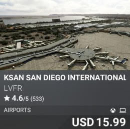 KSAN San Diego International Airport by lvfr. USD $15.99