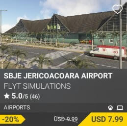 SBJE JERICOACOARA AIRPORT by FLYT Simulations. USD $9.99 (on sale for 7.99)