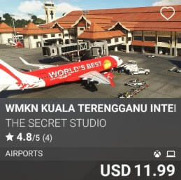 WMKN Kuala Terengganu International Airport by The Secret Studio. USD $11.99