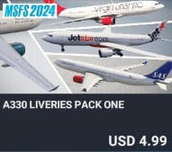 A330 Liveries Pack One by Fernando. USD $4.99