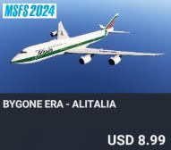 BYGONE ERA - Alitalia by Perfect Flight. USD $8.99