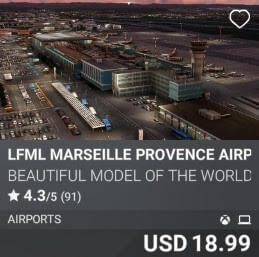 LFML Marseille Provence Airport by BEAUTIFUL MODEL of the WORLD. USD $18.99