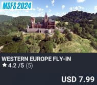 Western Europe Fly-In by Perfect Flight. USD $7.99