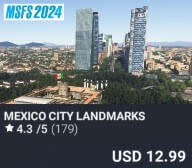 Mexico City Landmarks by FlyMex. USD $12.99