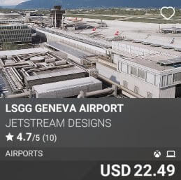 LSGG Geneva Airport by JetStream Designs. USD $22.49