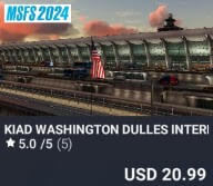 KIAD Washington Dulles International Airport by Glideslope Pro. USD $20.99