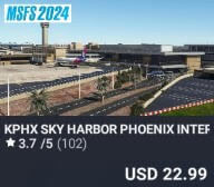 KPHX Sky Harbor Phoenix International Airport by Glideslope Pro. USD $22.99