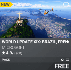 World Update XIX: Brazil, French Guiana, Guyana, Suriname by MICROSOFT. Free