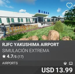 RJFC Yakushima Airport by Simulación Extrema. USD $13.99