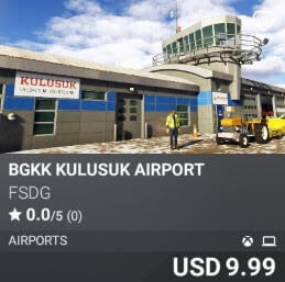 BGKK Kulusuk Airport by FSDG. USD $9.99