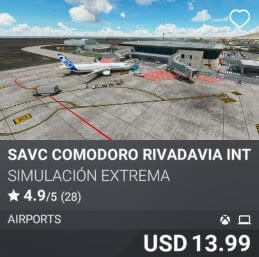 SAVC Comodoro Rivadavia International Airport by Simulación Extrema. USD $13.99