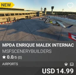 MPDA Enrique Malek Internactional Aiport by msfscenerybuilders. USD $14.99