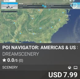 POI Navigator: Americas & US State Capitals by Dreamscenery. USD $7.99