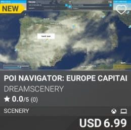 POI Navigator: Europe Capitals by Dreamscenery. USD $6.99