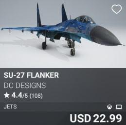 SU-27 Flanker by DC Designs. USD $22.99