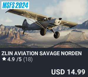 Zlin Aviation Savage Norden by Microsoft / Got Friends. USD $14.99