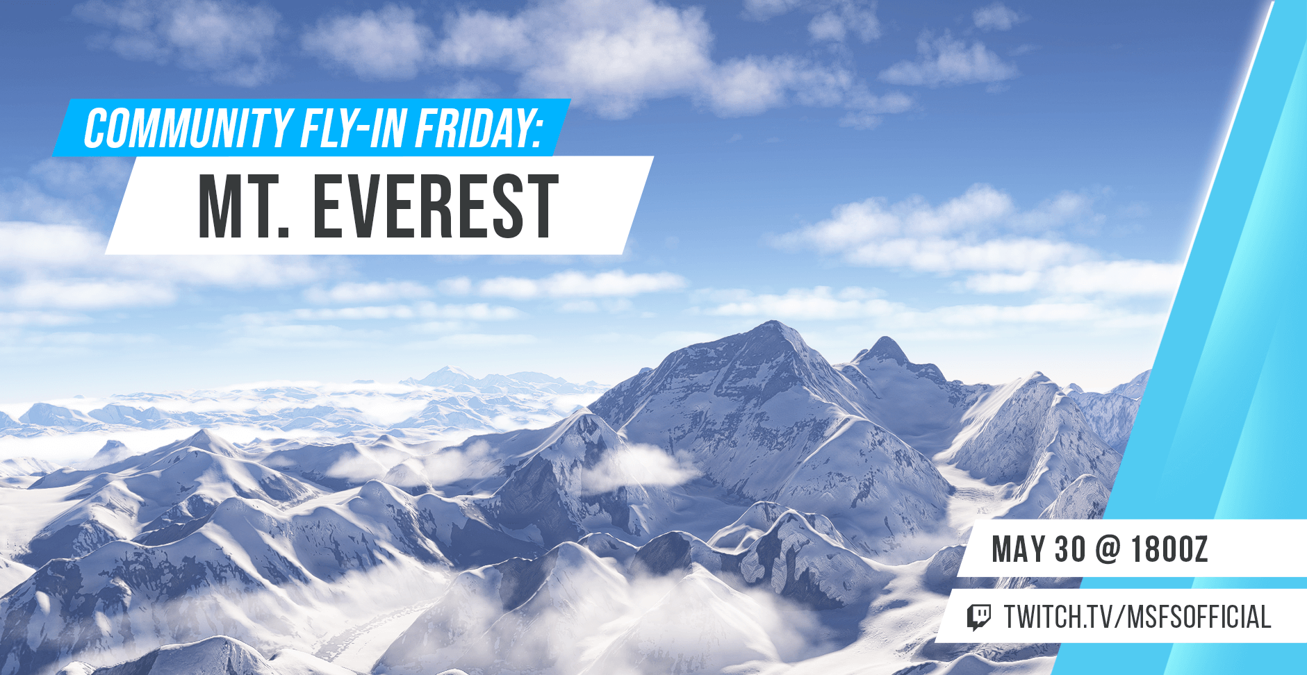 Community Fly-In Friday: Mt. Everest