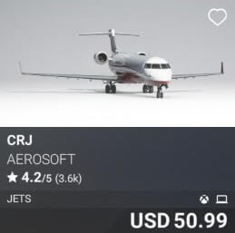 CRJ by Aerosoft. USD $50.99