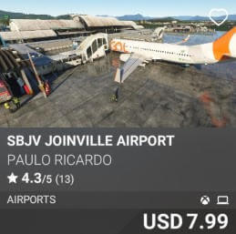 SBJV Joinville Airport by Paulo Ricardo. USD $7.99