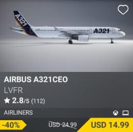 Airbus A321ceo by lvfr. USD $24.99 (on sale for 14.99)