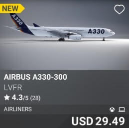 Airbus A330-300 by lvfr. USD $29.49