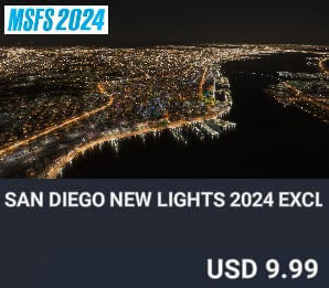 San Diego New Lights 2024 Exclusive Edition by Dreamscenery. USD $9.99