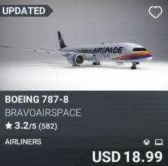 Boeing 787-8 by bravoairspace. USD $18.99
