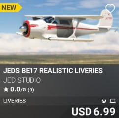 JEDS BE17 Realistic Liveries by JED Studio. USD $6.99