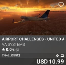 Airport Challenges - United Airlines - Vol 4 by VA SYSTEMS. USD $10.99