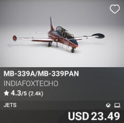 MB-339A/MB-339PAN by IndiaFoxtEcho. USD $23.49