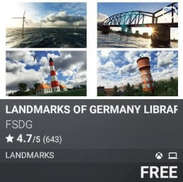 Landmarks of Germany LIBRARY ONLY by FSDG. Free