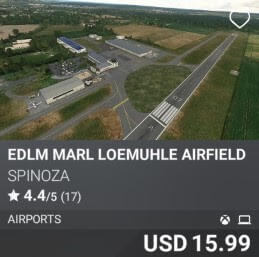 EDLM MARL LOEMUHLE AIRFIELD by SPINOZA. USD $15.99