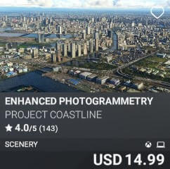 Enhanced Photogrammetry by Project Coastline. USD $14.99