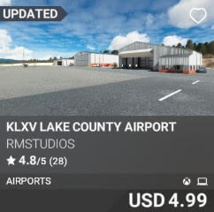 KLXV Lake County Airport by RmStudios. USD $4.99