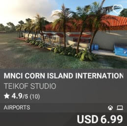 MNCI Corn Island International Airport by Teikof Studio. USD $6.99